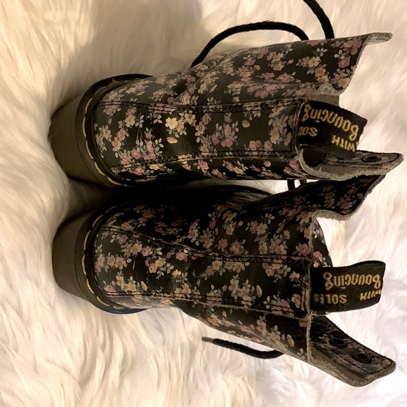 Dr Martens Clemency Combat Leather Boots Women's US 6 - Picture 5 of 8